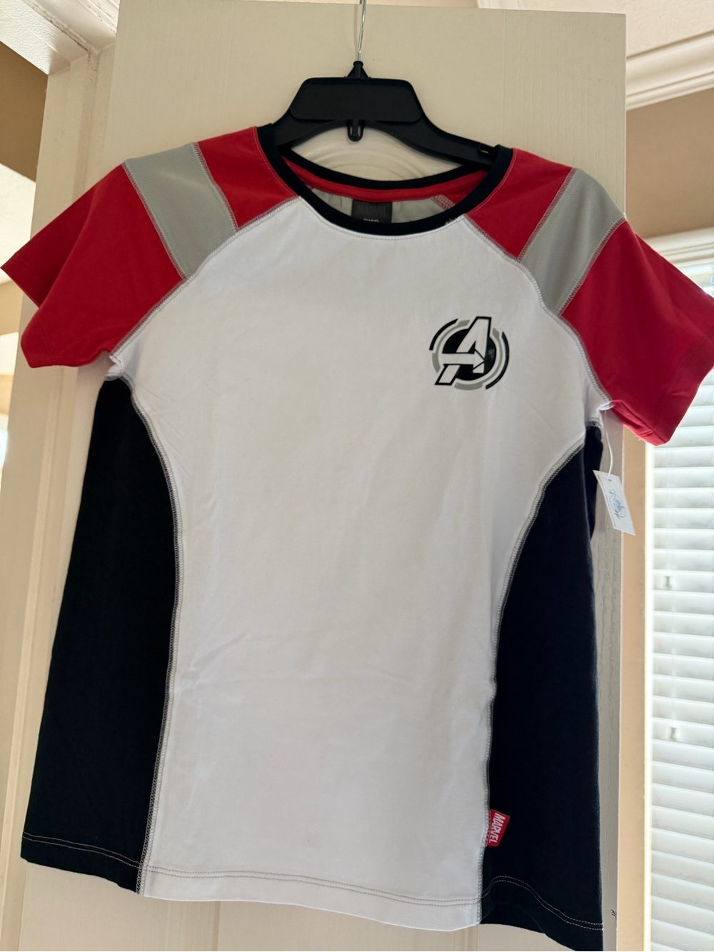 Marvel Kids Short Sleeve Tee - White, Red, Black